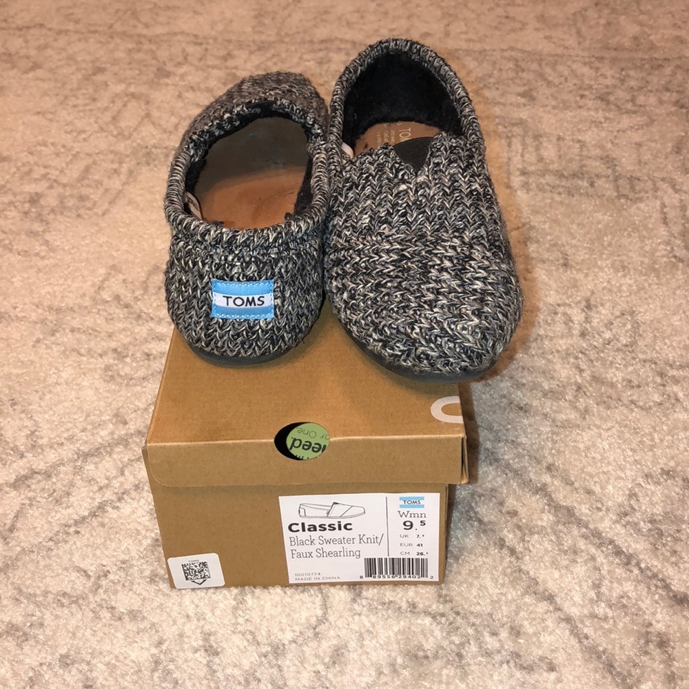 Sweater Knit Toms